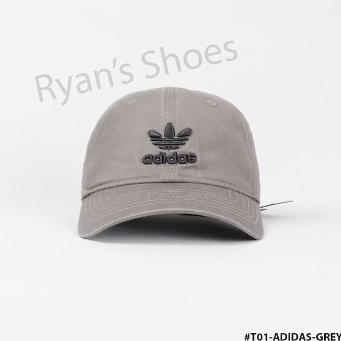 Topi Pria Import ADIDAS RETRO GREY HYPE NOT NIKE OFFWHITE NEWYORK NY