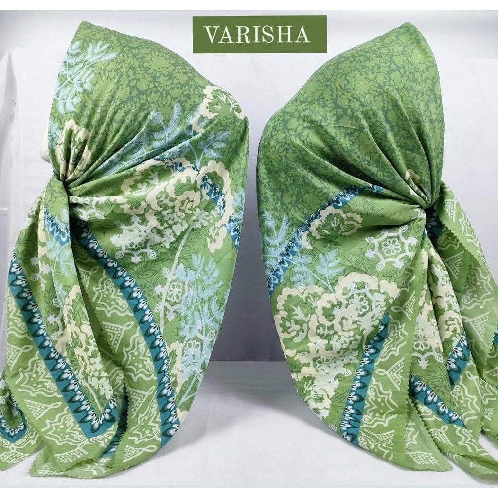 HIJAB SEGI EMPAT NUDE / HIJAB BERMOTIF BUNGA / HIJAB VOAL PRINT / HIJAB VARISHA /HIJAB VARISHA MOTIF