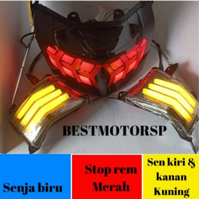 STOPLAMP LAMBHORGINI PLUS SEIN RUNNING YAMAHA NMAX