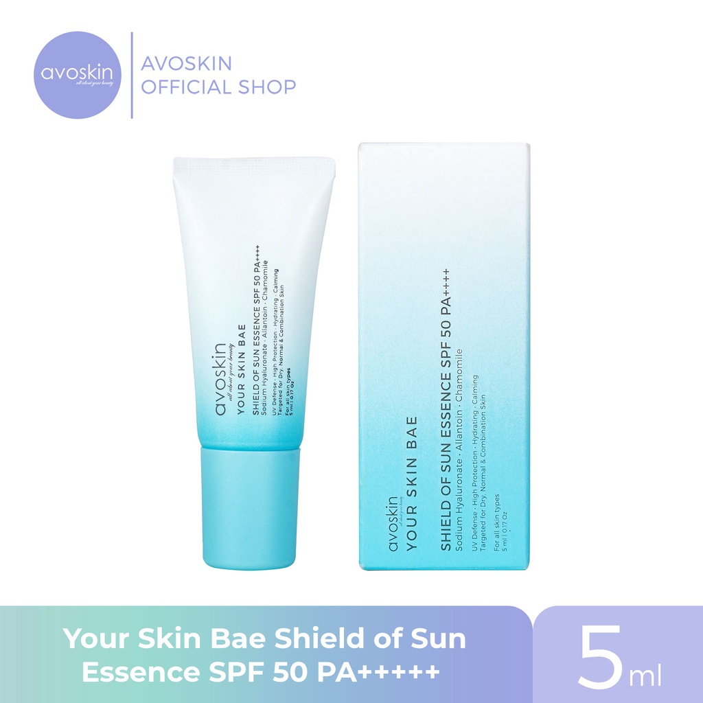 Avoskin Your Skin Bae Shield Of Sun Essence SPF 50 PA++++