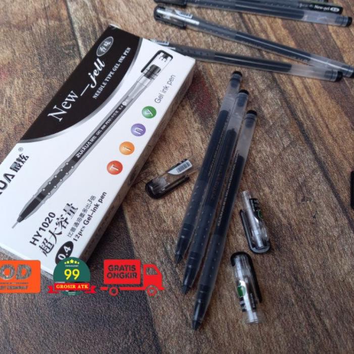 

[ORIGINAL] Pen ZUIXUA /pulpen gel hitam /bollpoin/pena/pulpen gel zuixua produck terlaris