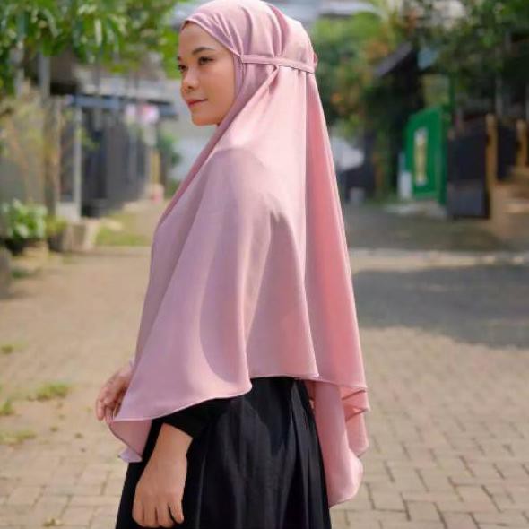 Reborn Hijab Bergo Maryam Tali Jumbo / Jilbab Maryam Bergo Hanna Tali Termurah / Maryam Bergo Jumbo