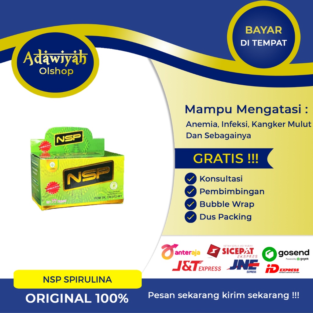NSP SPIRULINA /NSP/KAPSUL NSP NEO SPIRULINA