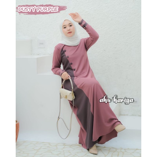 GAMIS/DRESS TERBARU FAZILA ITYCRAPE by AKU KARISSA ORIGINAL BRAND