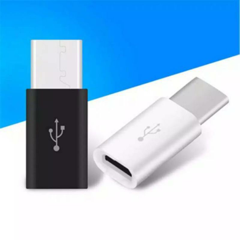 ADAPTOR/CONVERTER SAMBUNGAN MICRO USB TO TYPE-C PORT USB 3.1 OTG ANDROID