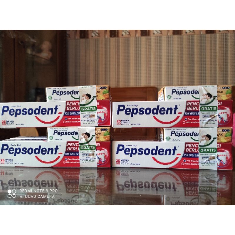 Pepsodent 190gr Free Pepsodent siwak 25gr