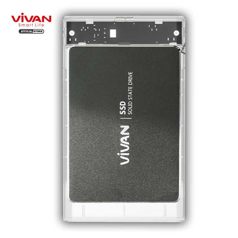 VIVAN VSHD1 SSD Case/Casing SATA External Hard Driver USB 3.0 TO 2.5-INCH - Garansi Resmi 3 Tahun