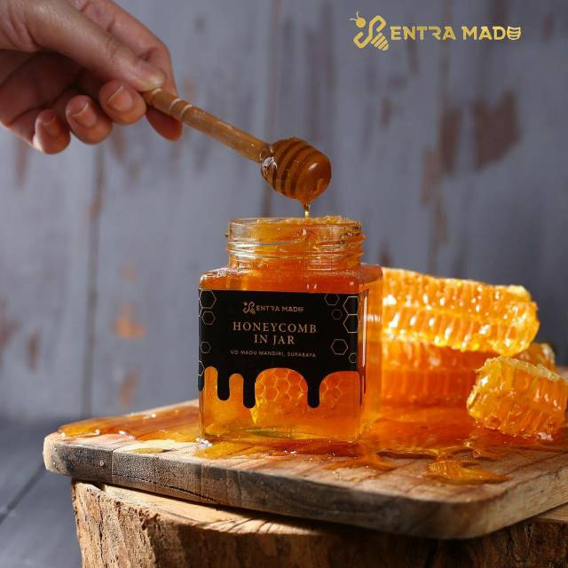 

Honeycomb in jar 250 gram