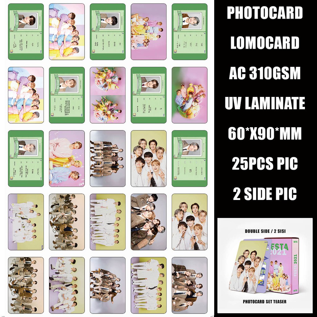 (2 SISI) PHOTOCARD BTS 1 PREMIUM