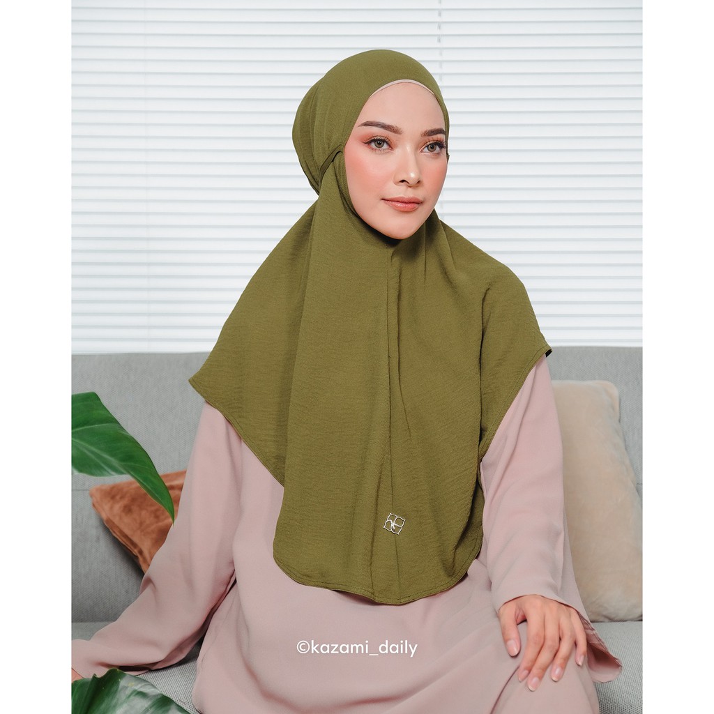 Shawl People - Daily Bergo Light green