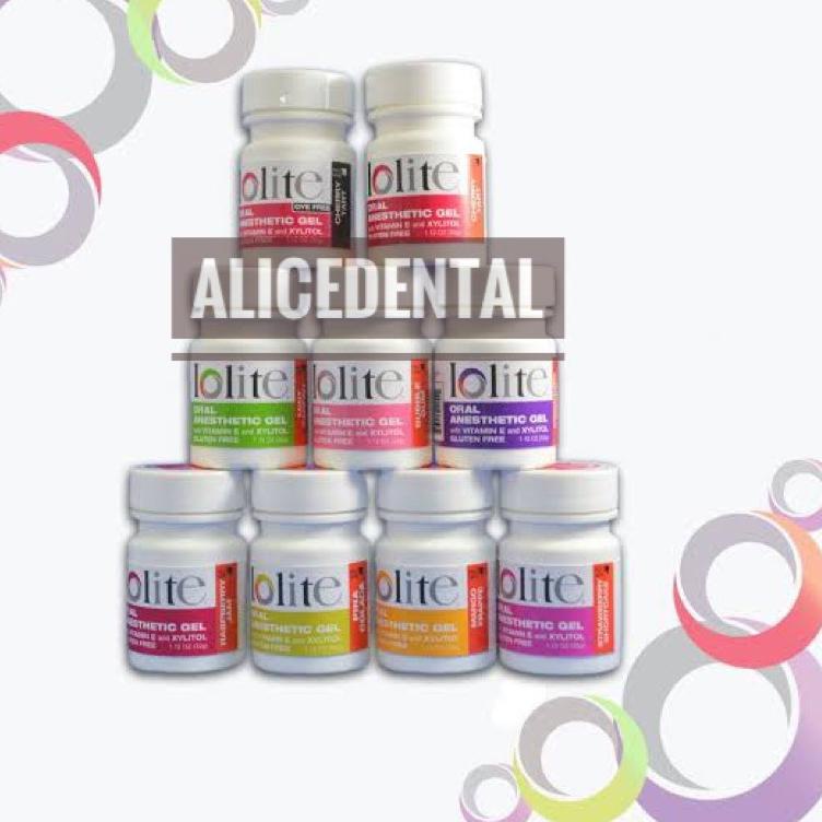 ♞ Lolite gel iolite topikal anastesi dental anestesi topical oral anesthetic gel ◙