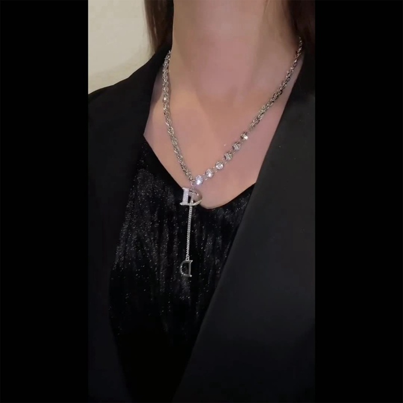 Fancyqube Kalung Rantai Klavikula 925 Sterling Silver Desain Bintang Untuk Wanita