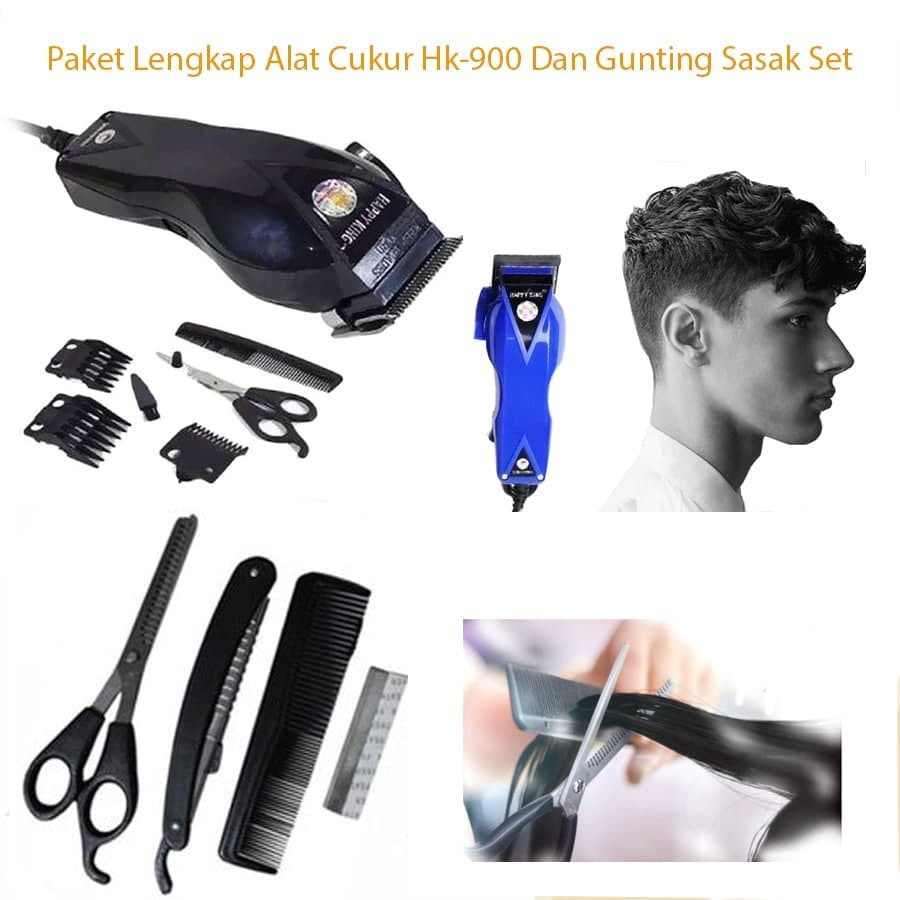 Alat Cukur Rambut Happy King Alat Cukur Rambut Listrik Proclipper Happy King HK - 900
