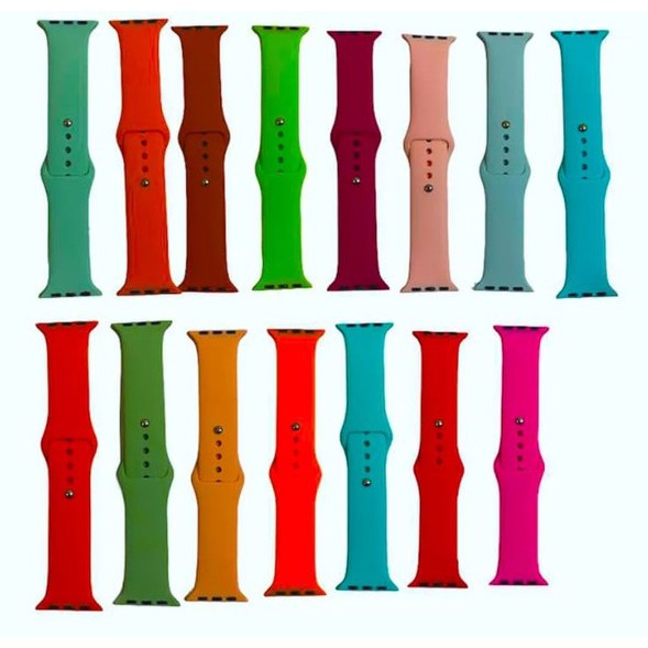 Strap Apple Watch Series 38/40/42/44 MM - Rubber Silicone Strap Iwatch