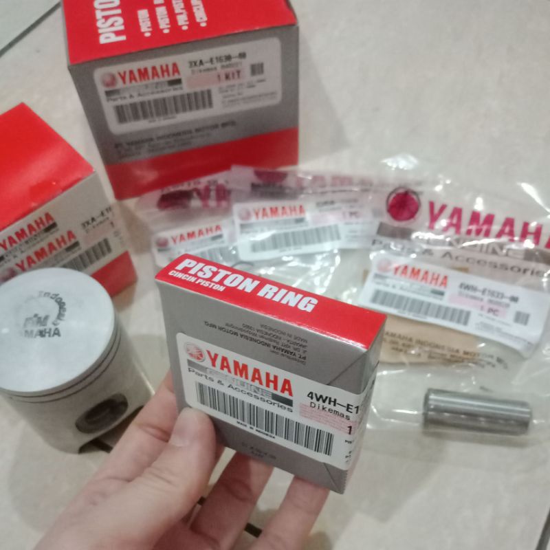 piston piston set ring seher yamaha FI FIZR OS STD 50 100 original ygp kode 3XA