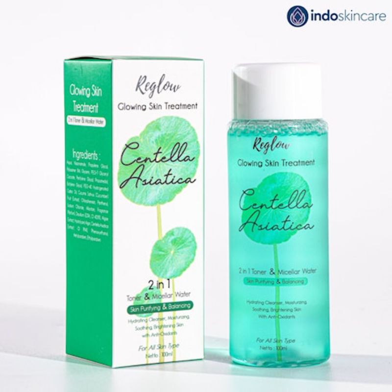 Reglow r glow 2in1 Micellar Micelar Miselar Misellar Miccelar Miscellar Water Toner Skincare Scincar