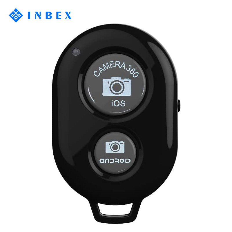 INBEX Bluetooth Remote Control/Remote Selfie Shutter for Android IOS Smartphone/5*3.3*1.05cm-basic