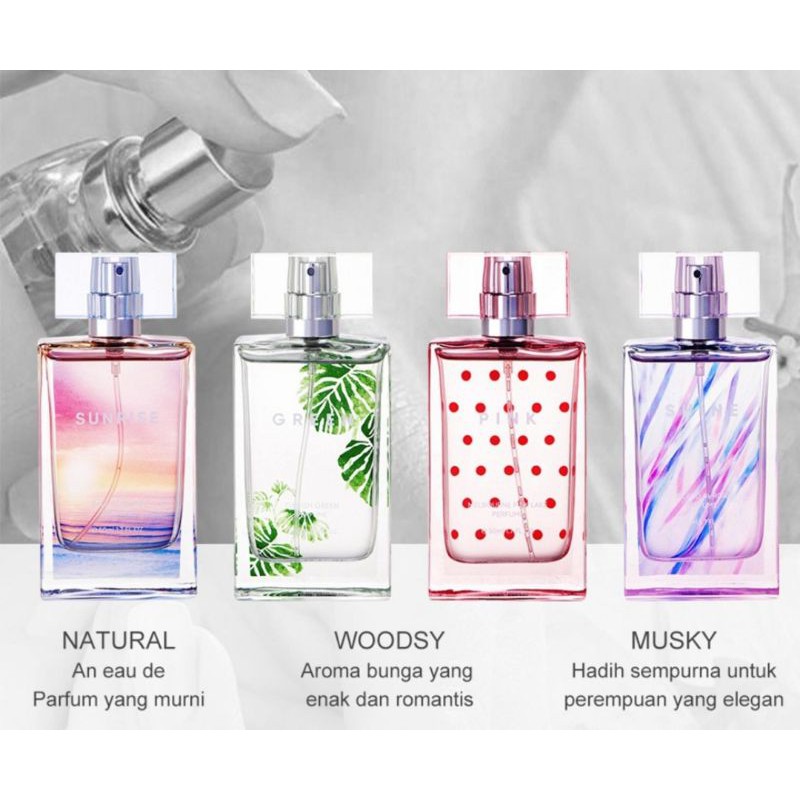 Miniso Parfum Wanita EDT GREEN TEA/SHINE/PINK/SUNRISE