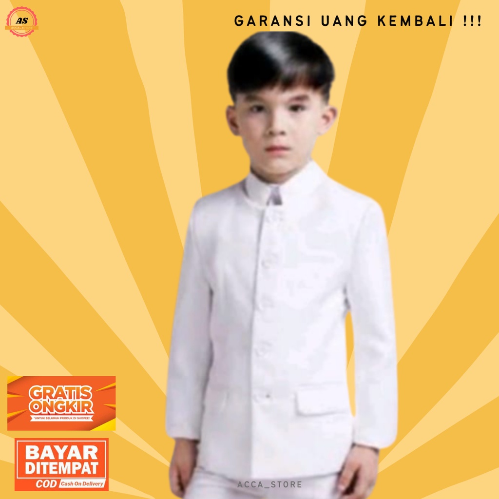 Jas mandarin anak Jas shanghai anak 2-13 tahun
