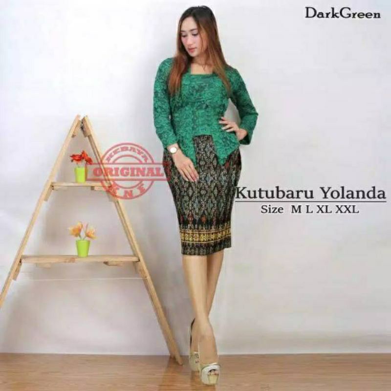 SET KEBAYA KUTU BARU KEBAYA BRUKAT MODERN KEBAYA BUSUI