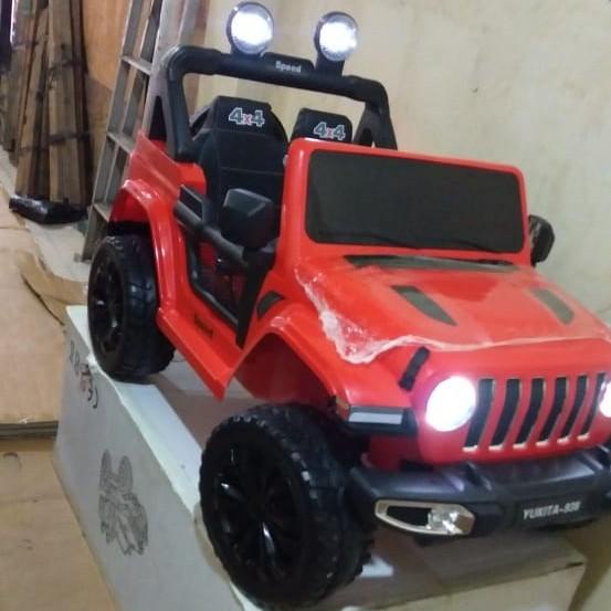 Mobil Mainan Anak Aki Jeep Model Rubicon Super Car Ayun Yukita
