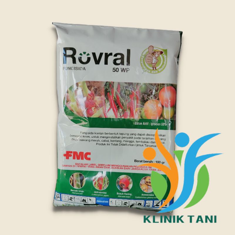 Jual FUNGISIDA ROVRAL 50WP 100G | Shopee Indonesia