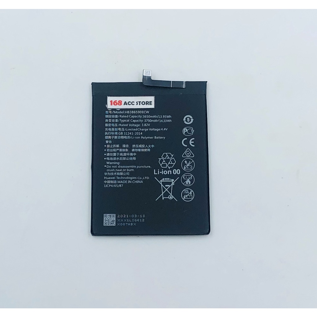 BATERAI HONOR 8X / NOVA 5T / HONOR 20 PRO / MATE 20 PRO HB386590ECW ORI