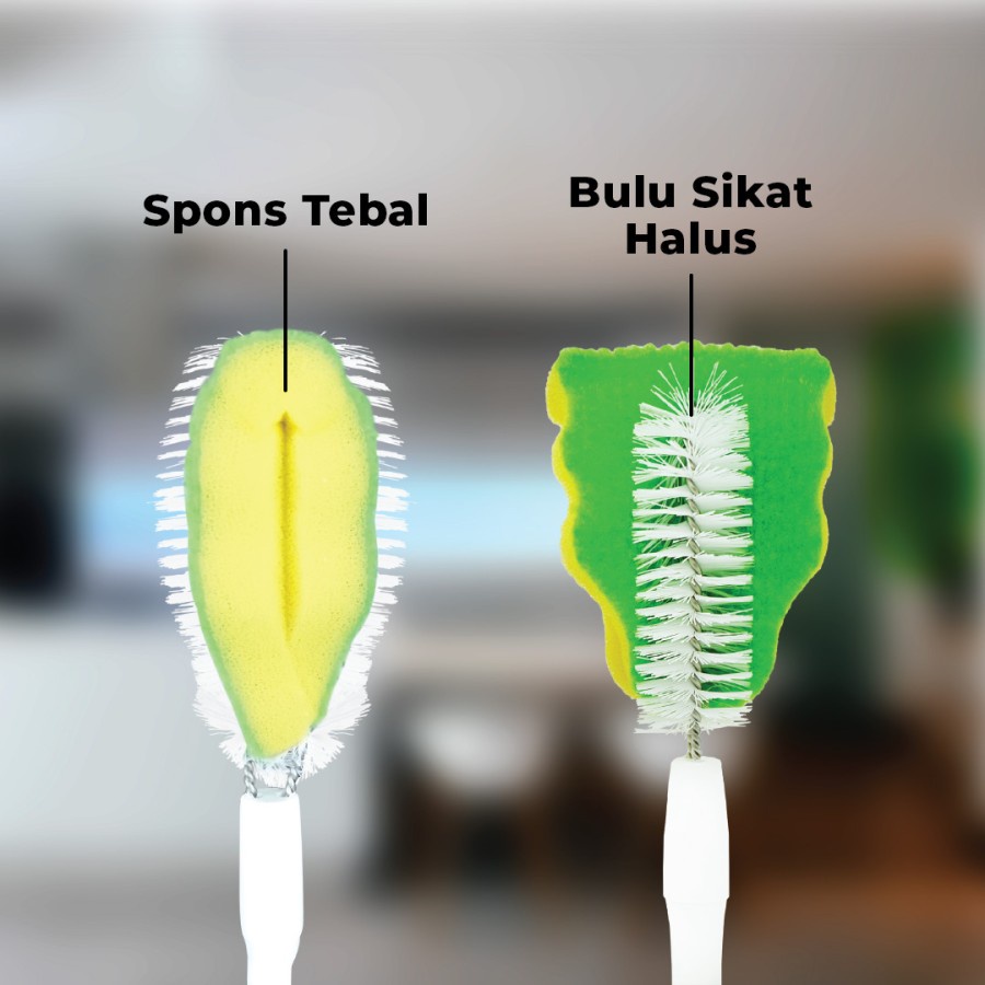 Bagus Tumbler Sponge Brush Spons Sikat botol Tipe W-22718