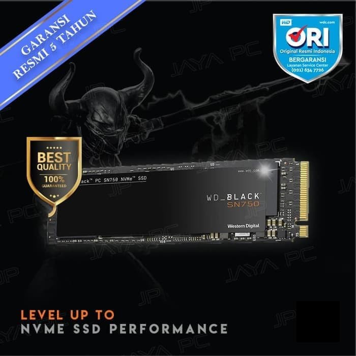 SSD WD Black 250GB SN750 M.2 NVMe