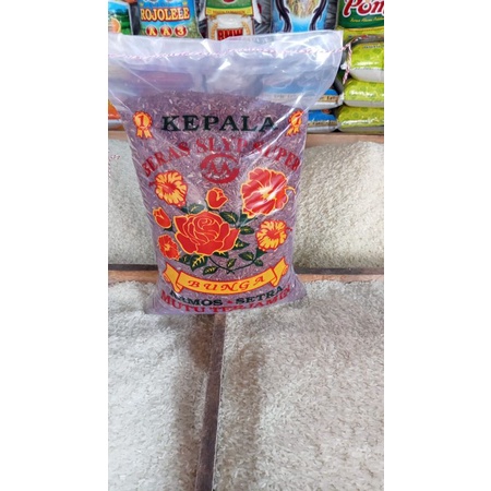 

beras merah sosoh super cap bunga 5 kg