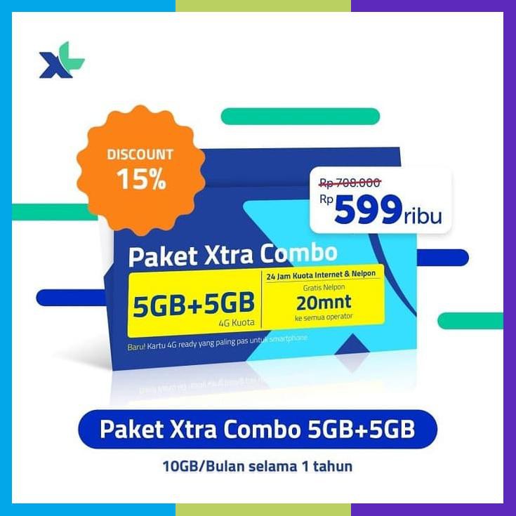 Xl Combo 1 Tahun : Situsnokareview Paket Xl Kuota Ramadan ...