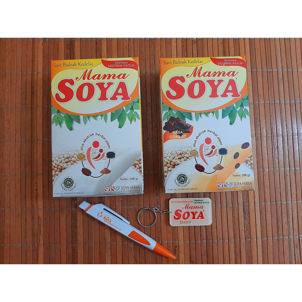 MAMA SOYA SUSU PELANCAR ASI MAMASOYA ASI BOOSTER ALMOND ALMON