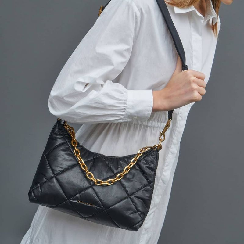 12.12 SALE | CK Puffy Quilted Chain Handle Bag