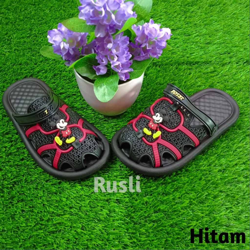 (COD) Sandal Baim Bayi Anak Motif Mickey Irsoe 215