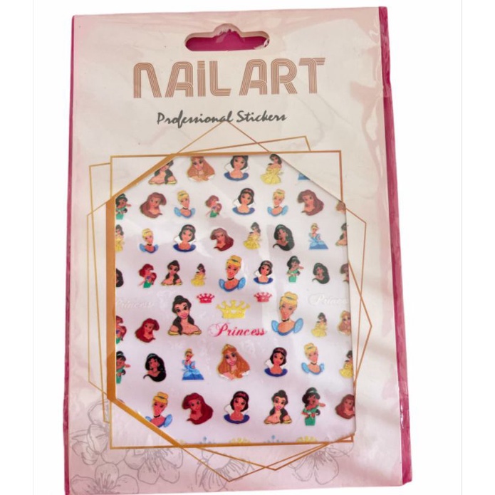 Sticker nail bunga / untuk menghias kuku best seller