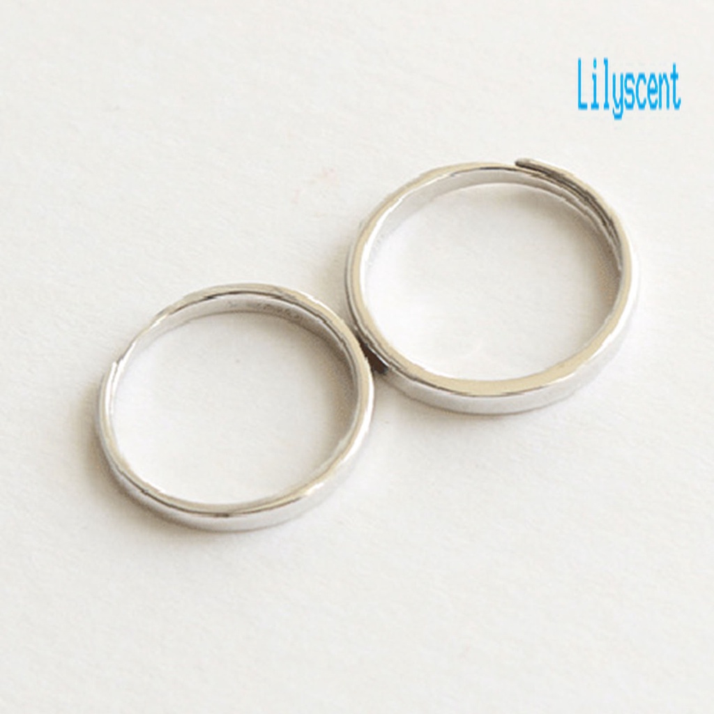 Cincin Pasangan Desain Bulan Matahari Gaya Korea Untuk Hari Valentine