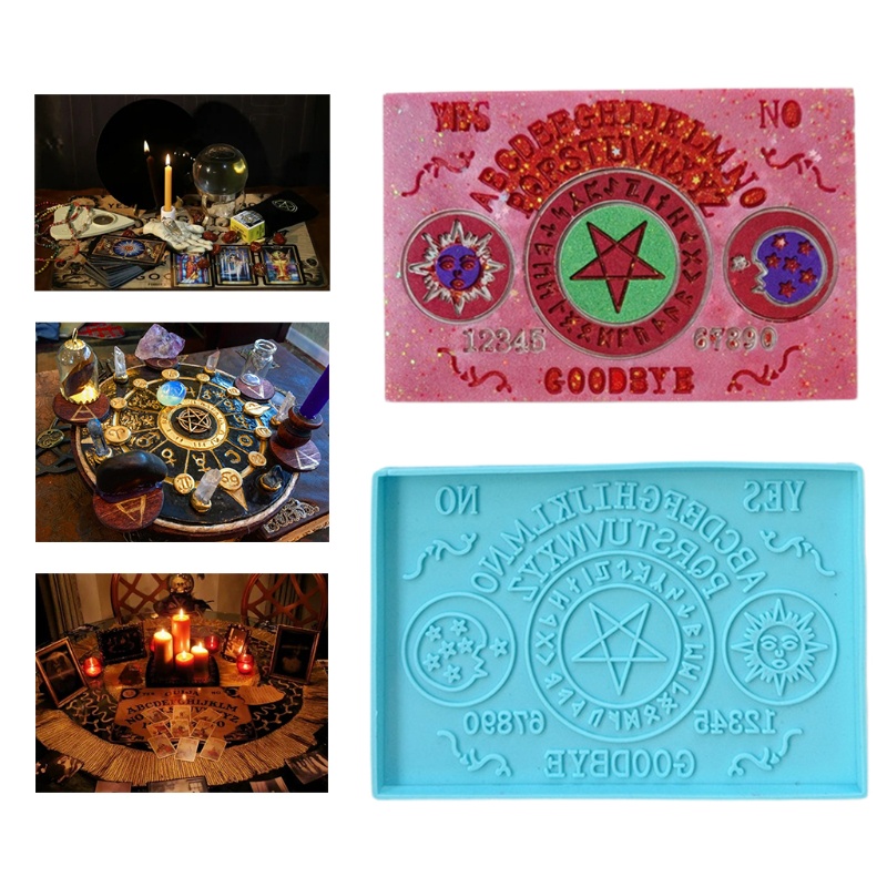 SIY  Magic Game Plate Silicone Mold Large Beauty Tray Mold for DIY Craft