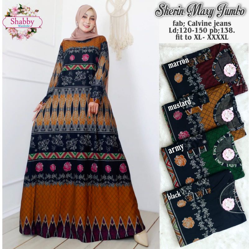 DRESS MAXY JUMBO // SHERIN MAXY JUMBO