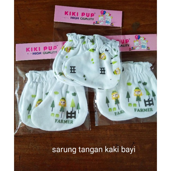 Kiki Pup Kikipup sarung tangan kaki bayi baby mittens