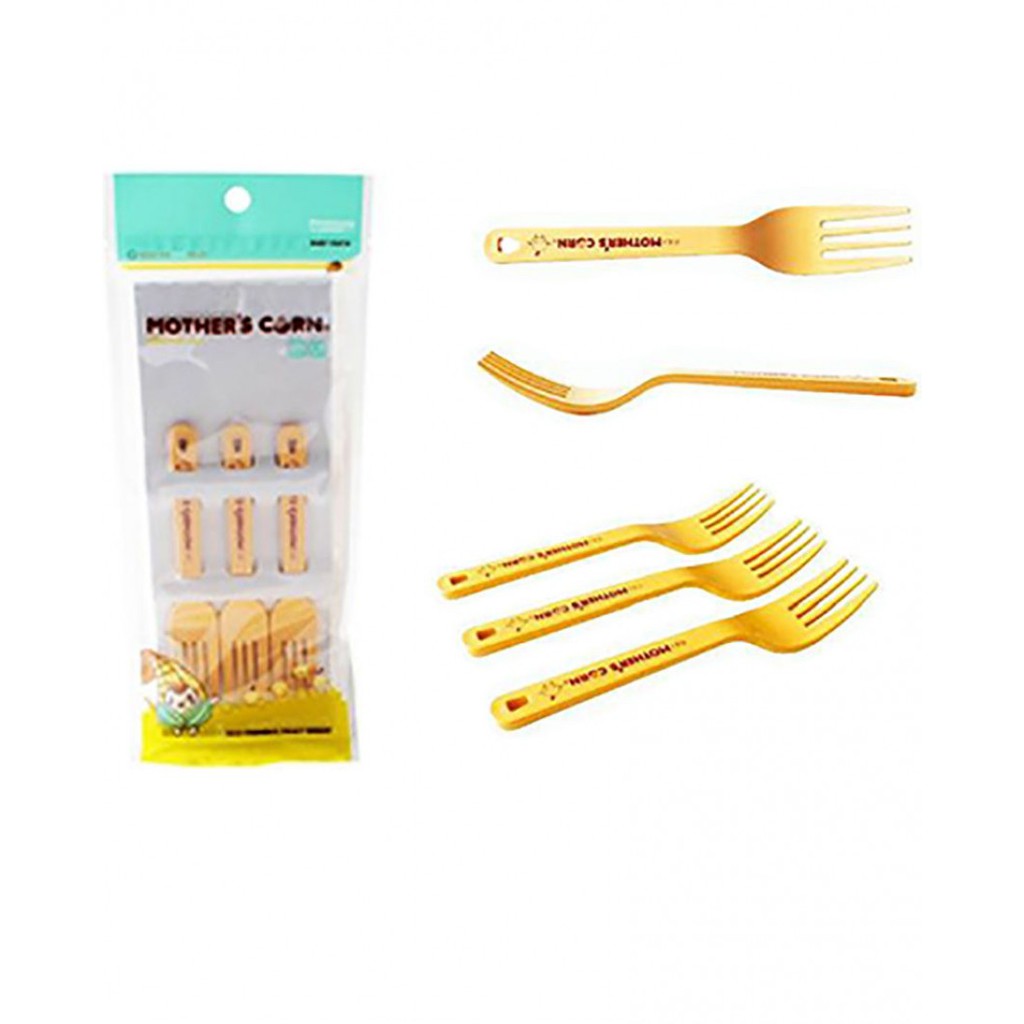 Motherscorn mother's corn CUTIE FORK SET / GARPU BAYI / GARPU / ALAT MAKAN