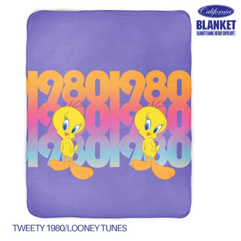 SELIMUT CALIFORNIA (160X200) TWEETY LOONEY TUNES