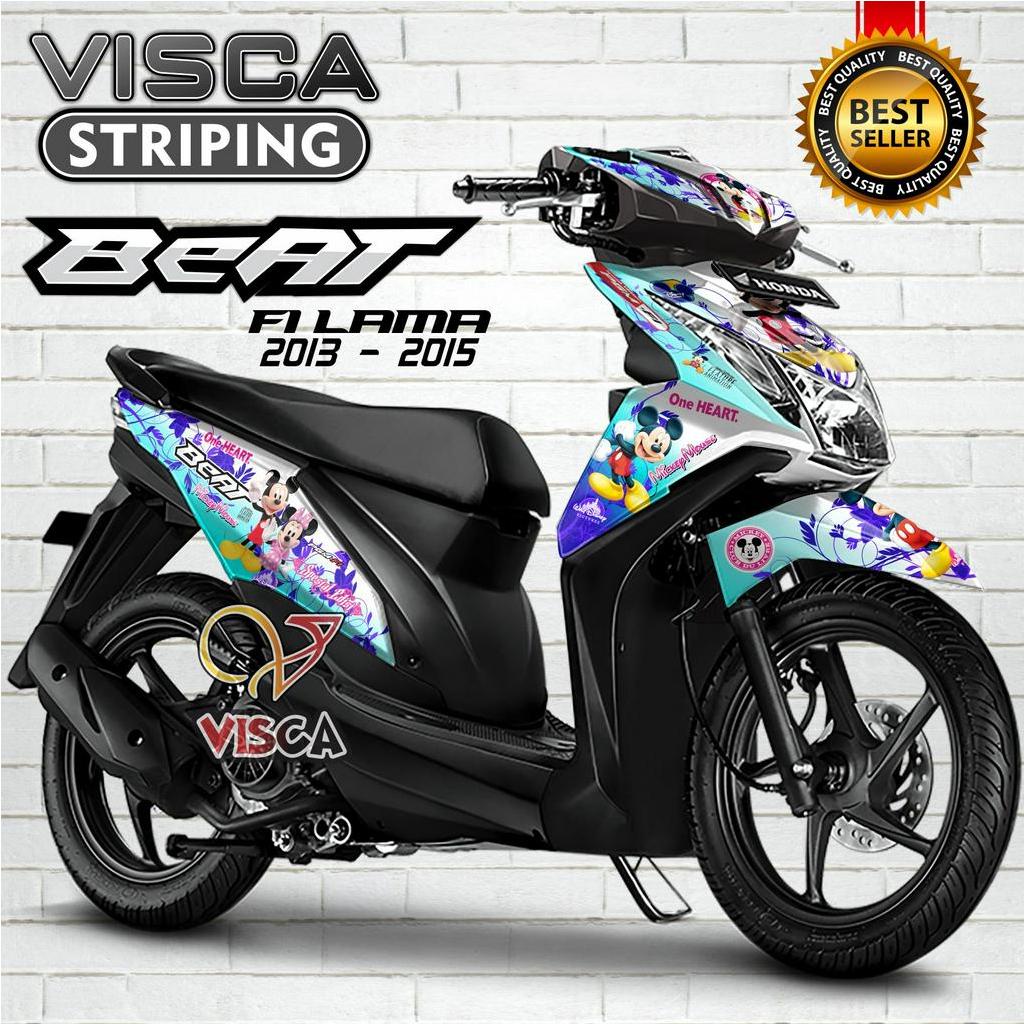 NEW PORODUK DECAL BEAT FI 2013 FULL BODY - STIKER MOTOR BEAT FI 2014 FULL BODY - STRIPING BEAT FI