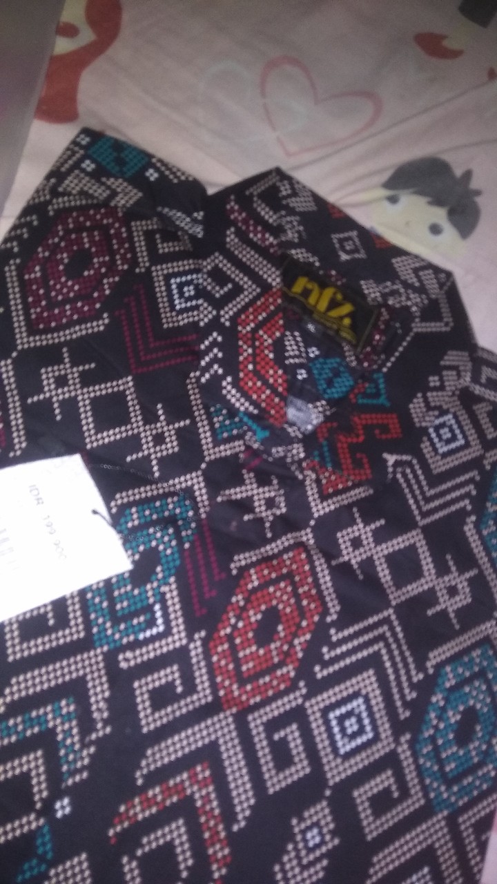 New Arrival Distro Batik Pria Bordir Sogan Hrb026 Batikaf Notoarto Batik