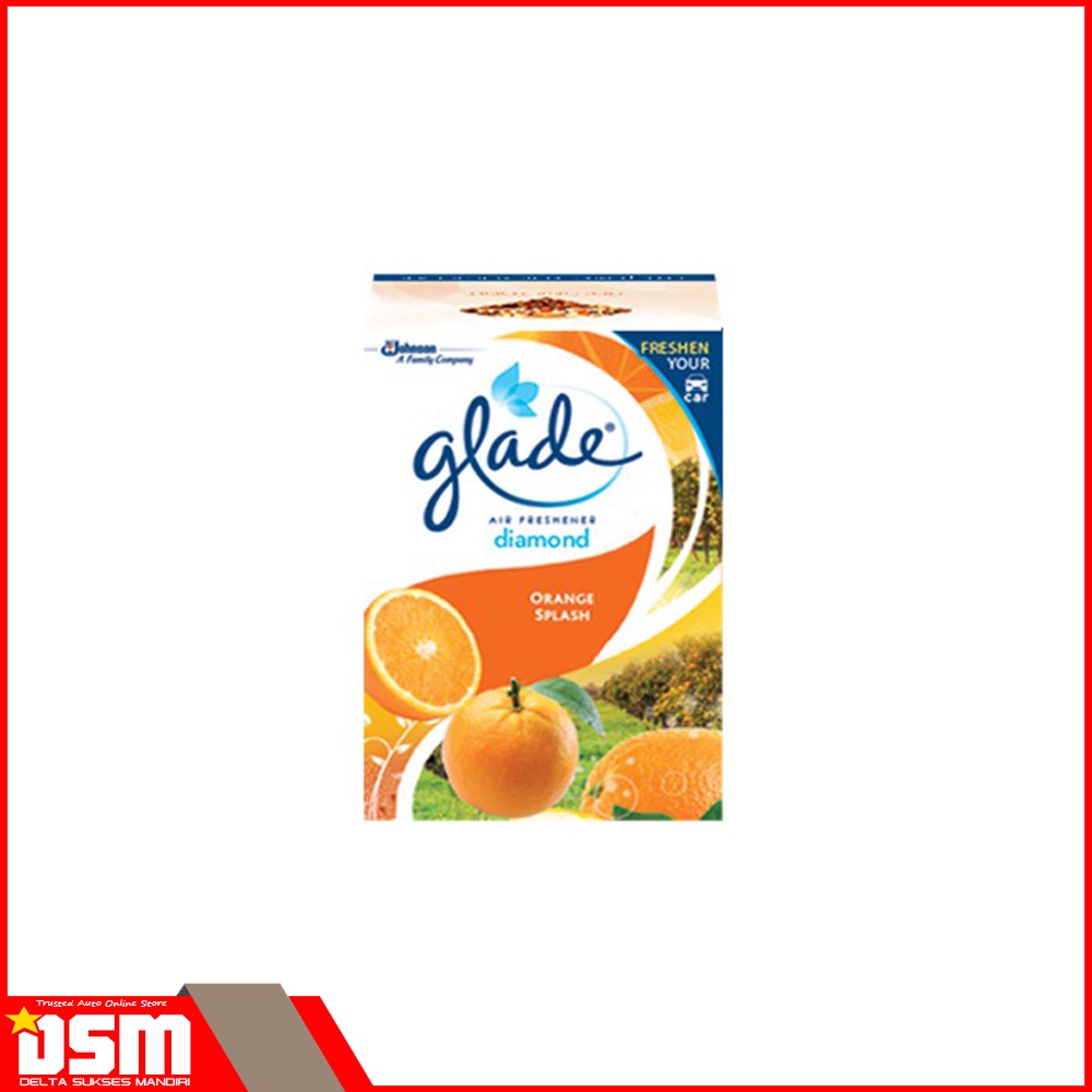 Glade Diamond Parfum Mobil - Refill 80ml / Isi Ulang Glade Diamond