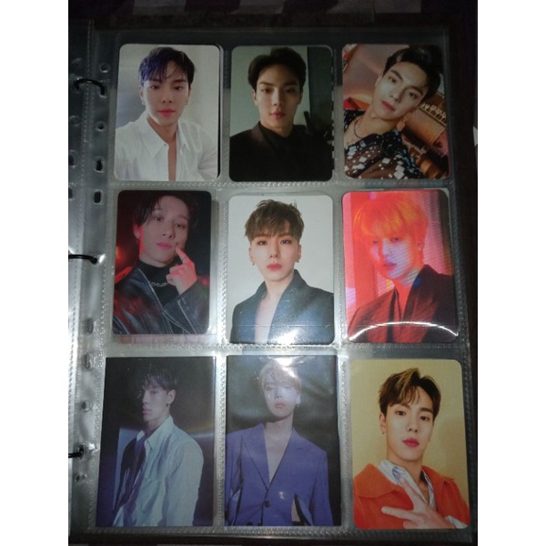 MONSTA X Fatal Love Photocard, Hidden Message, Lenti Shownu Kihyun Minhyuk Hyungwon Changkyun