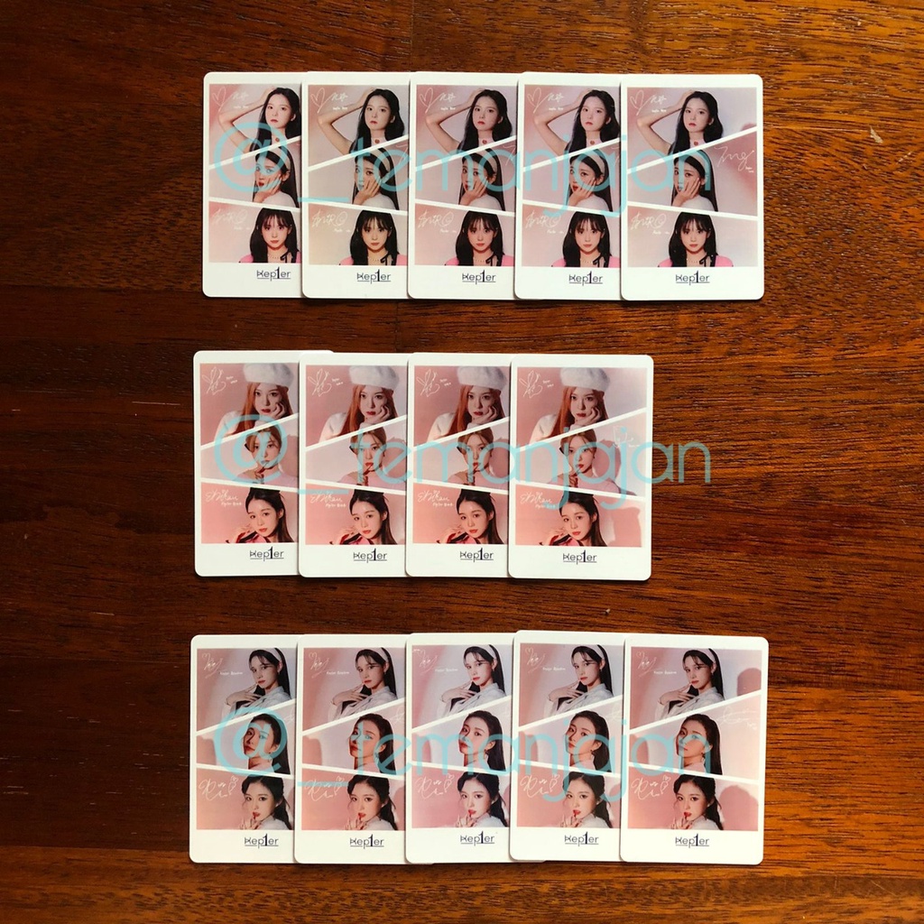 KEP1ER x CGV Event Photocard