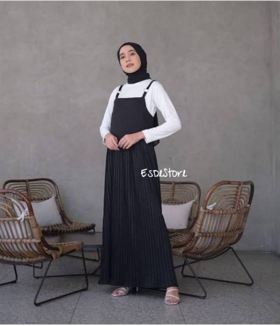 1 KG MUAT 4 PCS || ELLE OVERALL / OVERALL POLOS MOSCREPE PREMIUM