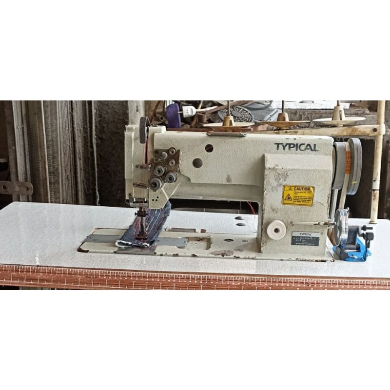 MESIN JAHIT WALKINGFOOT Jarum 2 Merk TYPICAL - BEKAS/SECOND (FREE ONGKIR TANGERANG KOTA)