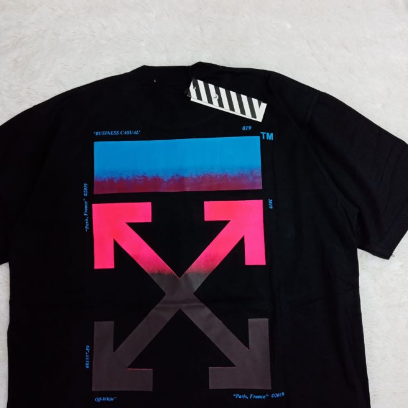 KAOS PRIA OFF WHITE KAOS COWOK BAJU PRIA BAJU MURAH BAJU UNIK OFF WHITE SHIRT BAJU TRENDY BAJU KEREN