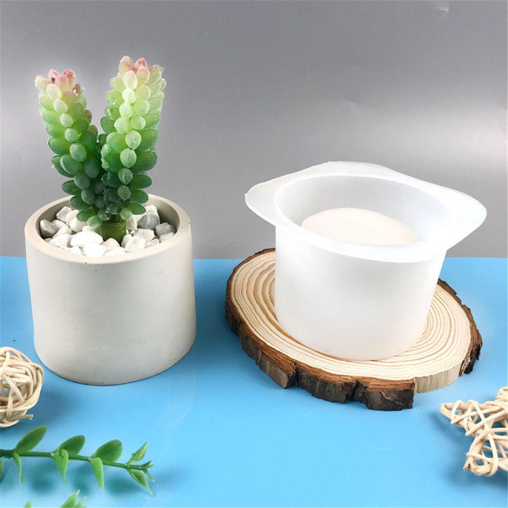 Cetakan Tray Resin Kristal Nanas Dekorasi Rumah Alat Membuat Perhiasan Casting Pot Bunga Succulent Flower Pot